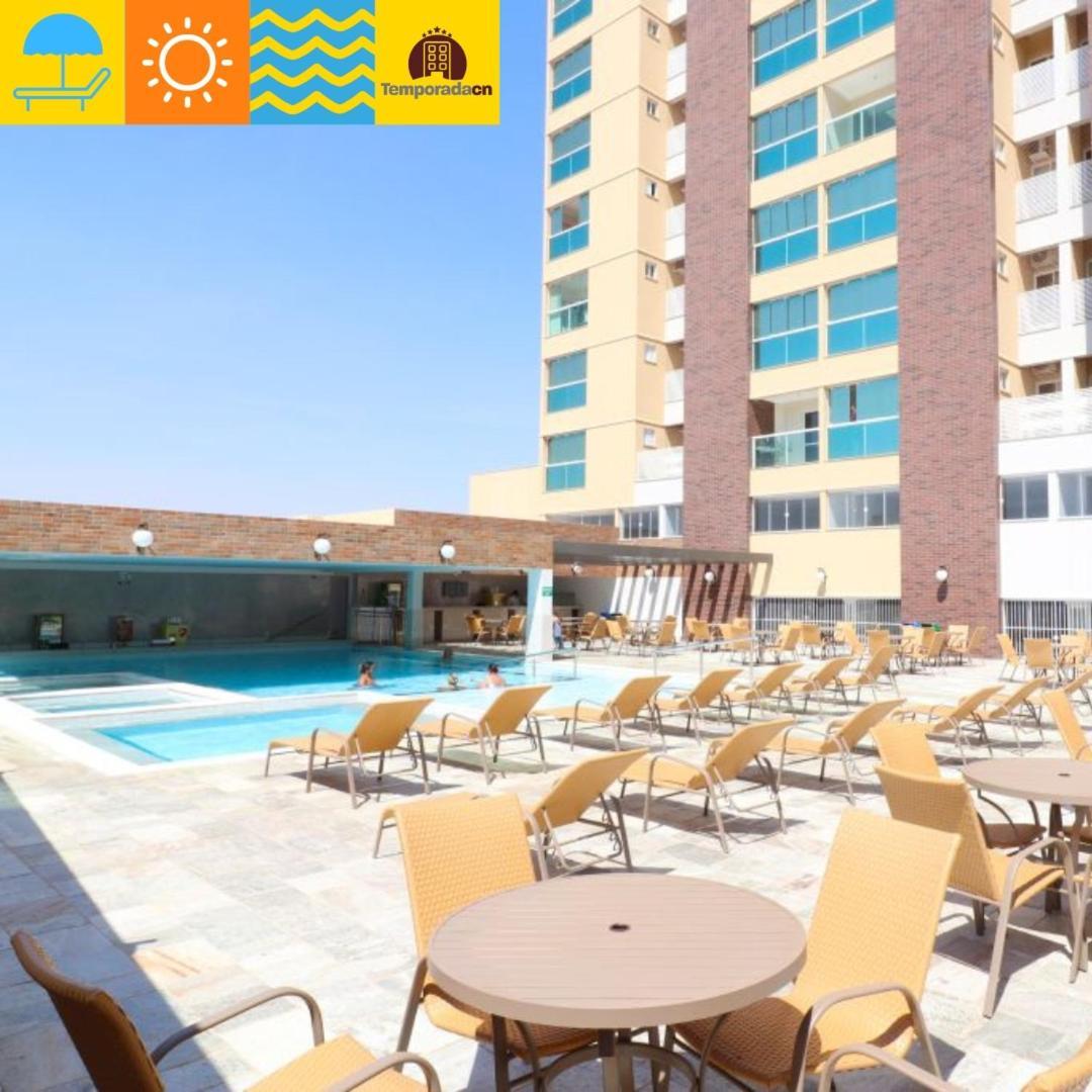 Piazza Com Acesso Ao Acqua Park - Gustavo Aparthotel Caldas Novas Bagian luar foto