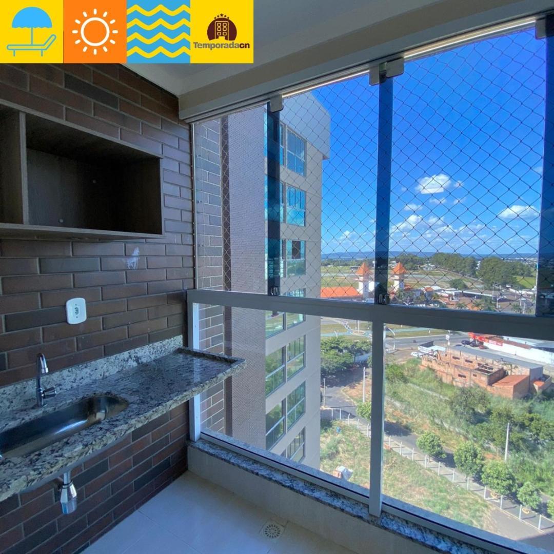 Piazza Com Acesso Ao Acqua Park - Gustavo Aparthotel Caldas Novas Bagian luar foto